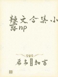 辣文合集小说暴露np