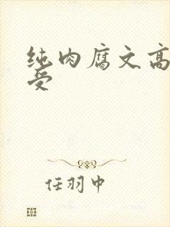 纯肉腐文高h总受封面