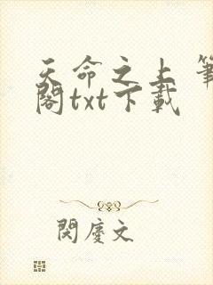 天命之上 笔趣阁txt下载