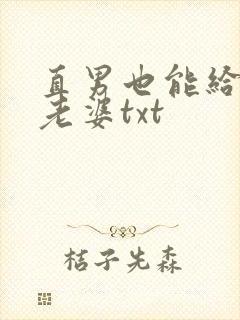 直男也能给人当老婆txt