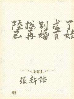 陆总别求了夫人已再婚有娃了短剧免费观看封面