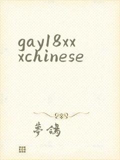 gay18xxxchinese封面