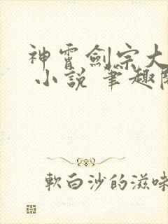 神霄剑宗大师兄 小说 笔趣阁