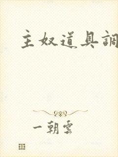 主奴道具调教文