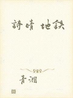 诗晴 地铁