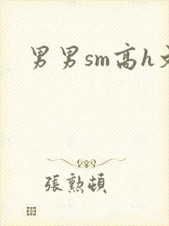 男男sm高h文