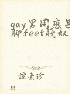 gay男同恋足脚feet贱奴封面