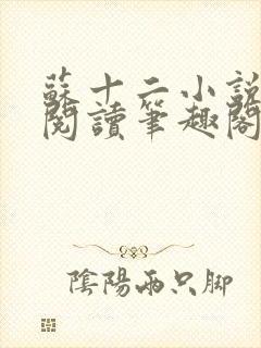苏十二小说免费阅读笔趣阁封面