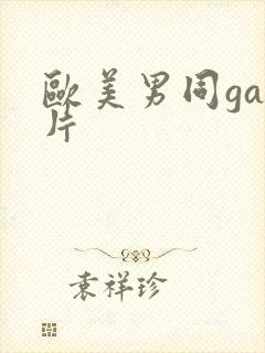 欧美男同gay片封面