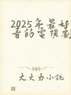 2025年最好看的电视剧排行榜前十名封面