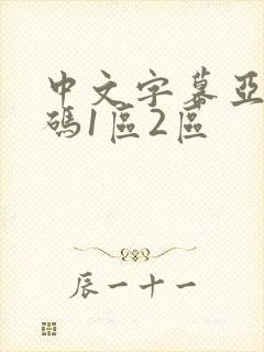 中文字幕亚洲乱码1区2区