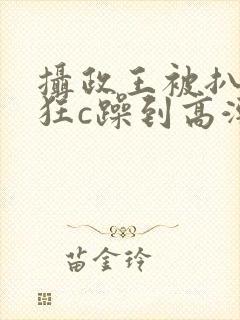 摄政王被扒开腿狂c躁到高潮小说封面