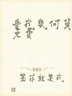 爱我几何莫妮卡免费