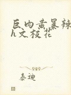 巨肉黄暴辣文高h文校花