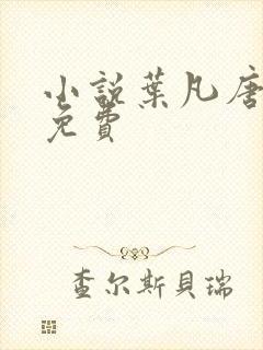 小说叶凡唐若雪免费