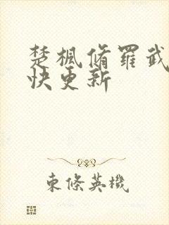 楚枫修罗武神最快更新封面