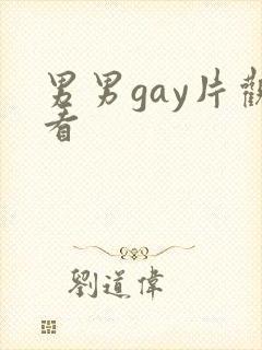 男男gay片观看