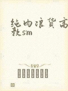 纯肉浪货高h调教sm