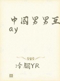 中国男男互操gay