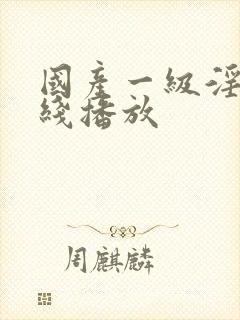 国产一级淫片在线播放