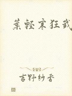 叶轻寒狂武战帝封面