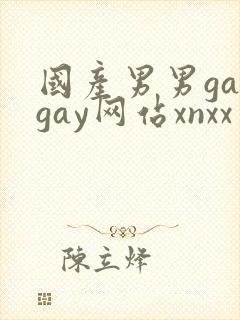 国产男男gaygay网站xnxx
