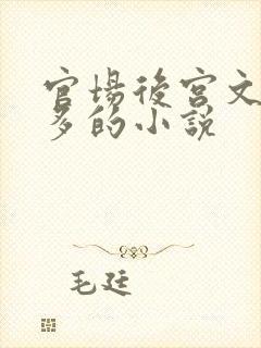 官场后宫文女主多的小说