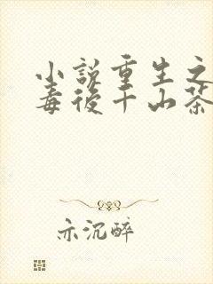 小说重生之将门毒后千山茶客最新章节列表封面