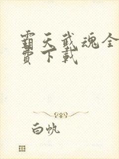 霸天武魂全本免费下载