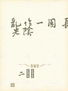 乱作一团 长日光阴