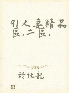 91人妻精品一区,二区,
