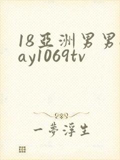 18亚洲男男gay1069tv封面