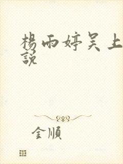 杨雨婷吴上进小说封面