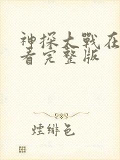 神探大战在线观看完整版
