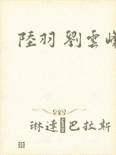 陆羽 刘云峰