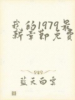 我的1979最新章节免费阅读