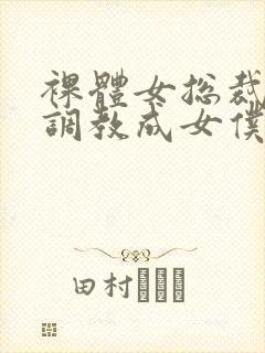 裸体女总裁屈辱调教成女仆小说封面