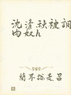 沈清秋被调教成肉奴h