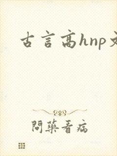 古言高hnp文
