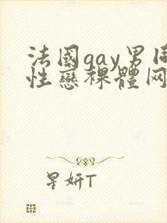 法国gay男同性恋裸体网址