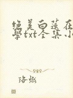 绝美白莲在线教学txt全集小说