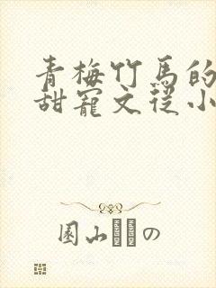 青梅竹马的小说甜宠文从小到大