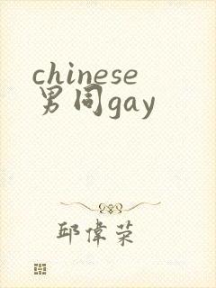 chinese男同gay