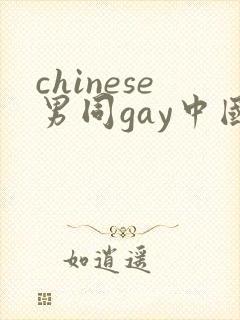 chinese男同gay中国帅哥12