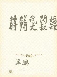 糟糕我闪婚了个财阀大叔短剧