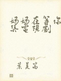妈妈在等你共几集电视剧