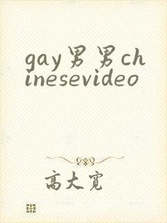 gay男男chinesevideo