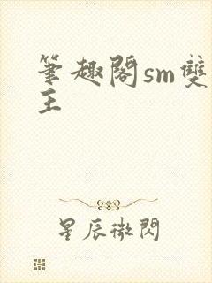 笔趣阁sm双男主封面