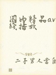 国内精品av在线播放