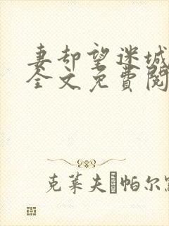 妻却望迷城沈莹全文免费阅读笔趣阁